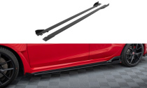 Honda Civic Type-R FL5 Mk11 2023+ Street Pro Sidoextensions + Splitters V.1 Maxton Design 